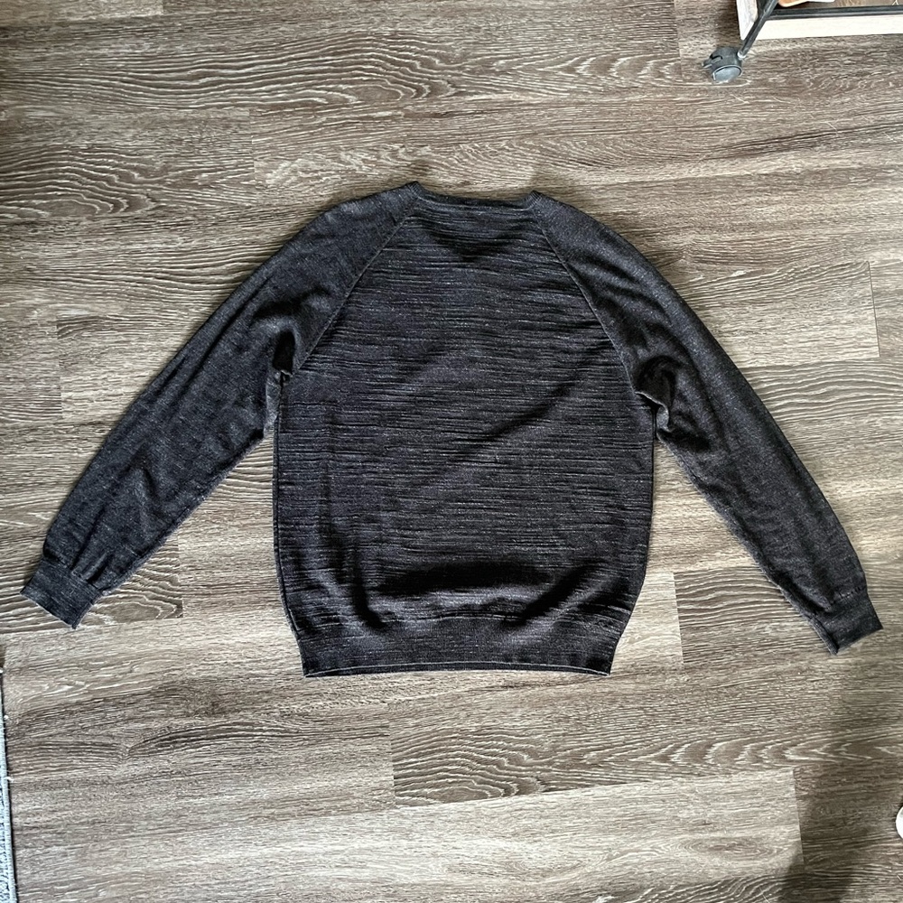 NWT Mens J Crew Henley Style button Sweater - Picture 2 of 6